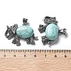 Dyed Synthetic Turquoise Pendant G-H083-02AS-09-3