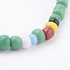 Glass Seed Beads Stretch Bracelets BJEW-JB03435-04-2
