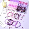 DIY Round Acrylic Beads Bracelets Jewelry Making Kits DIY-FS0007-40-8