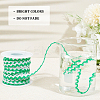 15M Polyester Wavy Fringe Trim Ribbon OCOR-GF0003-04C-6