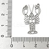 Ocean Theme 201 Stainless Steel Pendants STAS-G366-08P-01-3