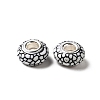 Opaque Resin European Beads RESI-C055-01B-2