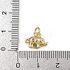 Brass Micro Pave Cubic Zirconia Elephant Charms KK-D409-41G-C-3