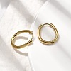 201 Stainless Steel Hoop Earrings EJEW-Z137-02G-06-3