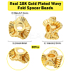 80Pcs Brass Spacer Beads KK-BBC0020-77-2