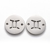 Tarnish Resistant Polishing 201 Stainless Steel Links Connectors STAS-Z001-A-11P-1