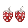 304 Stainless Steel Enamel Pendants STAS-Z166-23A-P-1