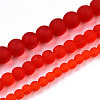 Transparent Glass Beads Strands GLAA-T032-T6mm-MD09-4