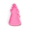 Mother's Day Mother Hug Baby Silicone Pendant Molds LS-AJEW-M221-03B-2