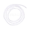 Transparent Glass Beads Strands GLAA-C019-01A-11-2