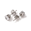 3 Pairs 3 Styles 304 Stainless Steel Hoop & Studs Earrings Set for Women EJEW-K279-13P-4