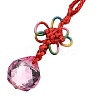 Glass Round Ball Hanging Ornaments HJEW-Z006-01C-2