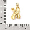 Alloy Enamel Pendants ENAM-S023-01G-K-4
