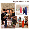 6Pcs 6 Styles Portable PU Leather Single Wine Bottle Tote Carrier Bags CON-CA0001-029-7