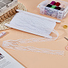 20 Yards Lace Trim Nylon Ribbon for Jewelry Making OCOR-LP0004-04-1