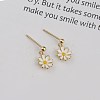 925 Sterling Silver Ear Studs EJEW-BB47415-A-4