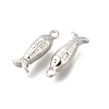Ocean Theme Brass Charms KK-C096-13A-P-2