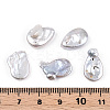 Baroque Natural Nucleated Pearl Keshi Pearl Beads LS-PEAR-S020-Z01-1-4