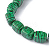 Synthetic Malachite Beads Strands G-F743-02J-4