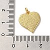 Rack Plating Brass Pendants KK-U027-38G-04-3