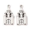 Tibetan Style Zinc Alloy Pendants TIBEP-R334-133AS-RS-1