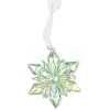 Christmas Transparent Plastic Pendant Decoration LS-HJEW-G022-01B-2