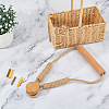 1Pc Wood Wall-mounted Paper Roll Holders AJEW-FH0006-94-4