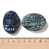 Natural Labradorite Cabochons G-I368-B10-3