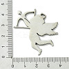 Non-Tarnish 201 Stainless Steel Pendants STAS-D095-01P-3