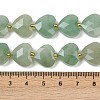 Natural Green Aventurine Beads Strands G-P592-B01-01-5