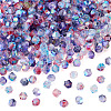 390Pcs 3 Colors Transparent Colours Glass Seed Beads GLAA-TA0003-76C-3