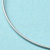 Anti-Tarnish Rhodium Plated 925 Sterling Silver Bangles LS-BJEW-G681-01A-P-3
