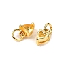 Brass Micro Pave Cubic Zirconia Charms KK-P192-08-G13-2
