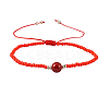 Nylon Thread Braided Beads Bracelets BJEW-JB04346-06-2
