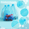 30pcs Large Organza Pouches Portable Shoes Bag Travel Storage Drawstring Bags OP-SP0001-03A-05-5