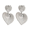 Stainless Steel Stud Earrings for Women EJEW-C110-15P-1