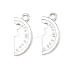 304 Stainless Steel Charms SA-CBAC865-04B-P-1