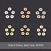 Flat Round Brass Spacer Beads KK-PH0036-59-7