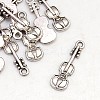 Tibetan Style Alloy Violin Pendants LS-TIBEP-EA11011Y-FF-1