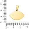 304 Stainless Steel Charms LS-STAS-M341-01G-04-3
