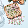 50Pcs Transparent Acrylic Pendants PALLOY-FS00038-03-6