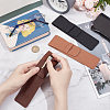 3Pcs 3 Colors Imitation Leather Pen Strorage Cases AJEW-GF0006-68-3