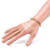 304 Stainless Steel Oval Link Chain Bracelets X-BJEW-JB06101-01-4