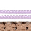 Imitation Jade Glass Beads Strands GLAA-T028-3mm-11D-4