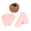 Jewelry Display Kraft Paper Price Tags and Jute Twine CDIS-TA0001-06D-1