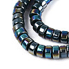 AB Color Plated Opaque Glass Beads Strands GLAA-T026-3x6mm-P16-3