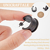 Unicraftale 2 Pairs Stainless Steel Round Stud Earring Finding STAS-UN0050-94EB-4