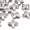 Letter Slider Beads for Watch Band Bracelet Making ALRI-O012-X-NR-1