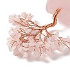 Natural Rose Quartz Tree Display Decoration DJEW-G027-08RG-03-3
