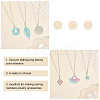 PVD Vacuum Plating 201 Stainless Steel Filigree Pendants STAS-UN0012-49-5